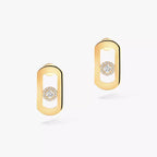 [Dream ]So Move Diamond Earrings in Yellow Gold