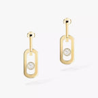 [Dream ] So Move XL Diamond Hoop Earring