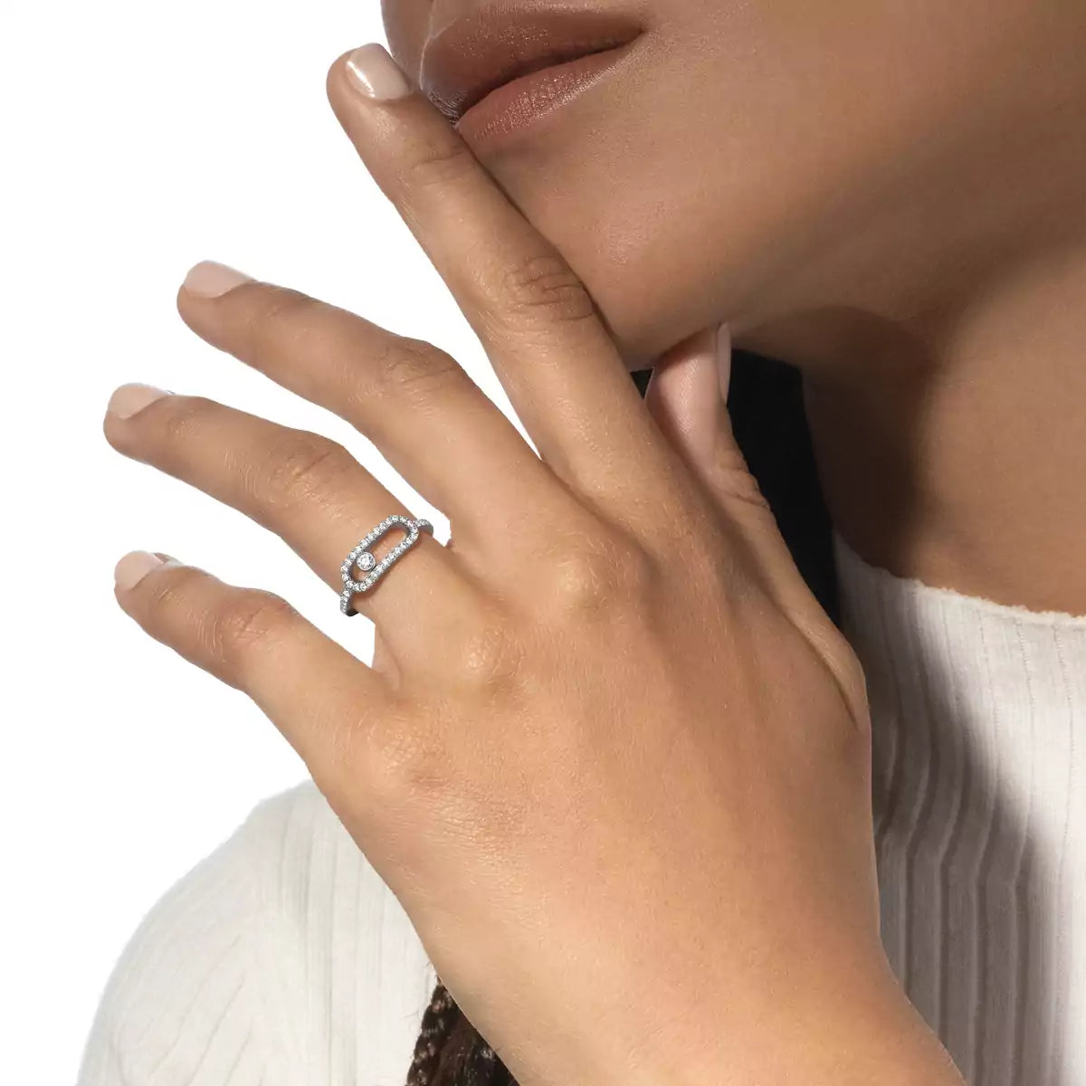 [Dream ]Move Uno Diamond Ring in Gold