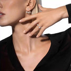 [Dream ] My Twin Trio  Diamond Earrings