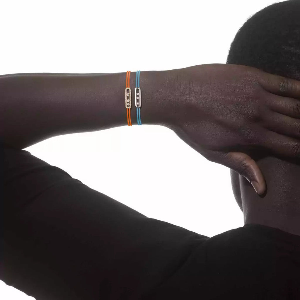 [Dream ]Messika Care(s) pink cord pav茅 bracelet