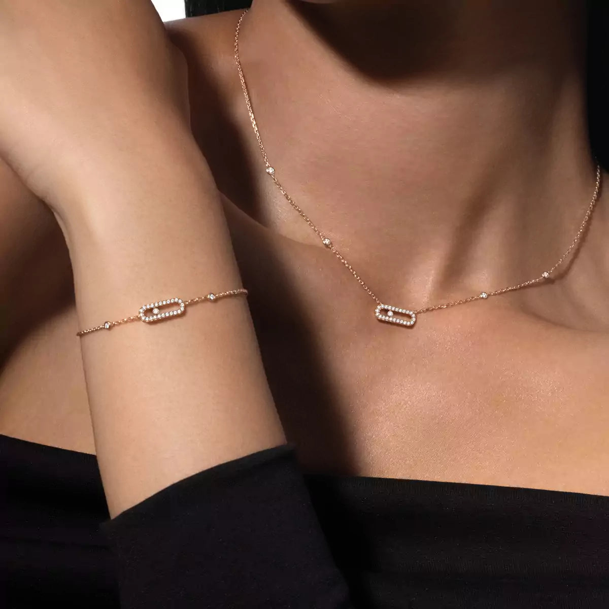 [Dream ]Diamond Necklace Move Uno
