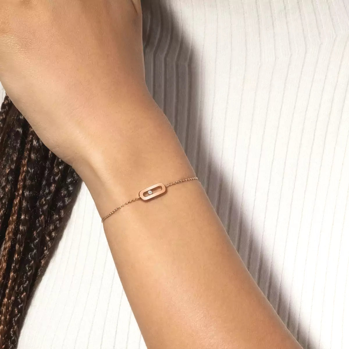 [Dream ]Move Uno Diamond Bracelet