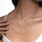 [Dream ] Move Uno Diamond Necklace