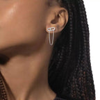 [Dream ]Move Uno Diamond Earrings