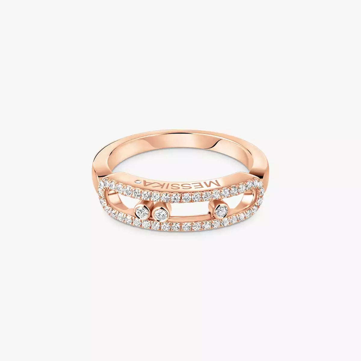 [Dream ] Baby Move Gold Diamond Pave_ Ring