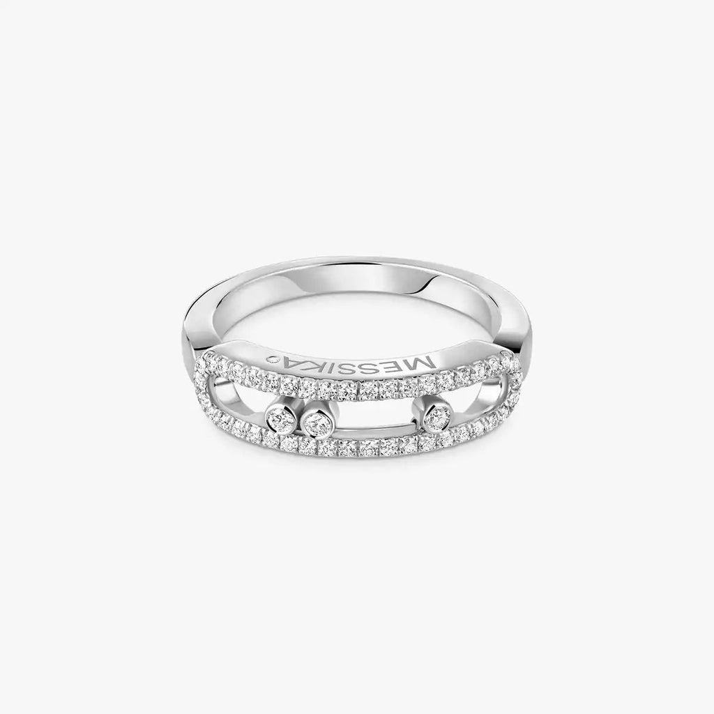 [Dream ] Baby Move Gold Diamond Pave_ Ring