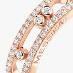 [Dream ] Baby Move Gold Diamond Pave_ Ring