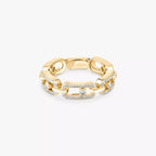 [Dream ]Move Link Pave_-Set Diamond Ring in Gold