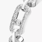 [Dream ]Move Link Pave_-Set Diamond Ring in Gold