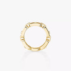 [Dream ]Move Link Pave_-Set Diamond Ring in Gold