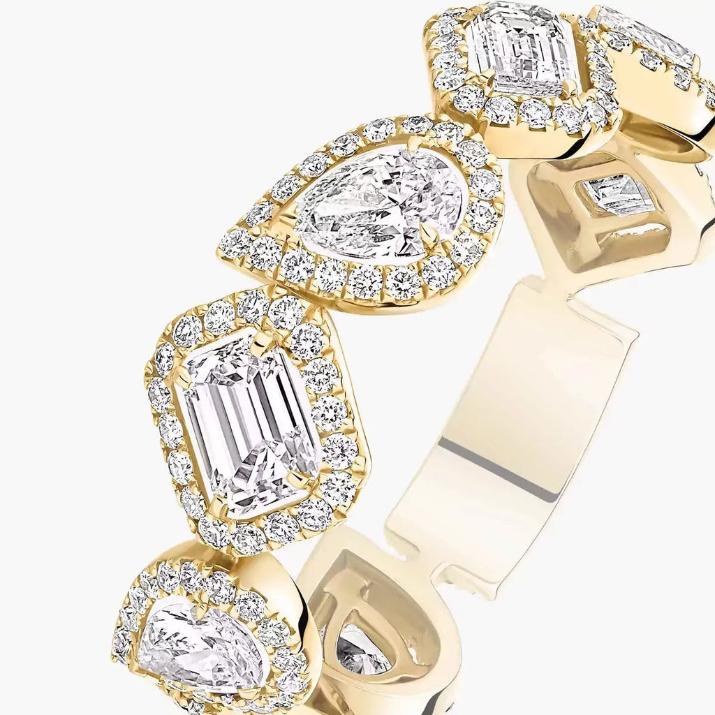 [Dream ]Diamond Wedding Ring My Twin