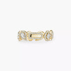 [Dream ]Diamond Wedding Ring My Twin