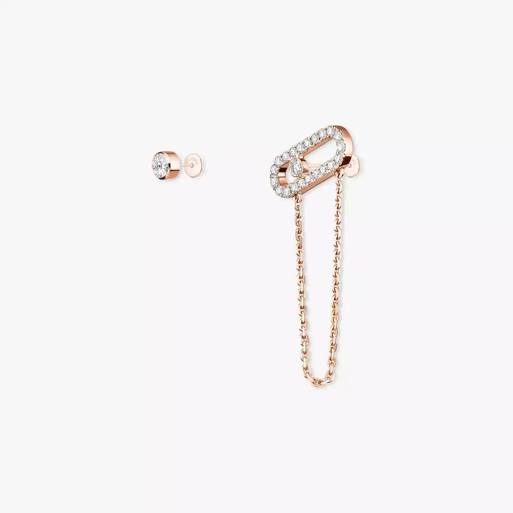 [Dream ]Move Uno Diamond Earrings