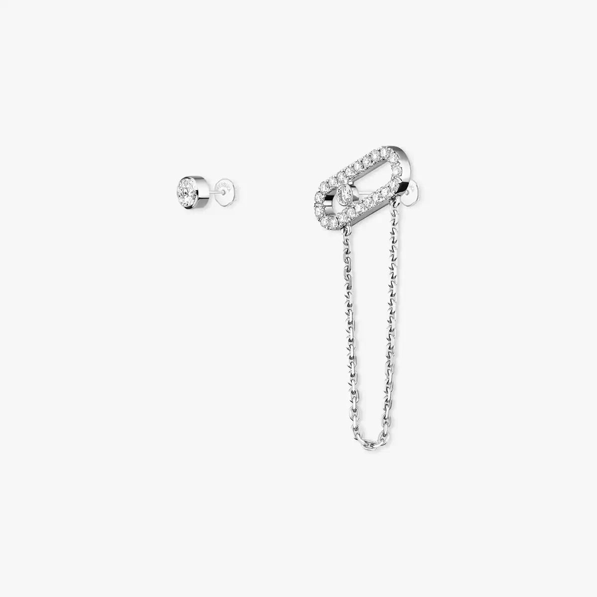 [Dream ]Move Uno Diamond Earrings