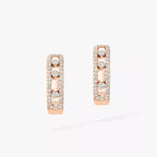 [Dream ]Diamond Pave_ Hoop Earrings Move