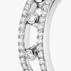 [Dream ]Diamond Pave_ Hoop Earrings Move