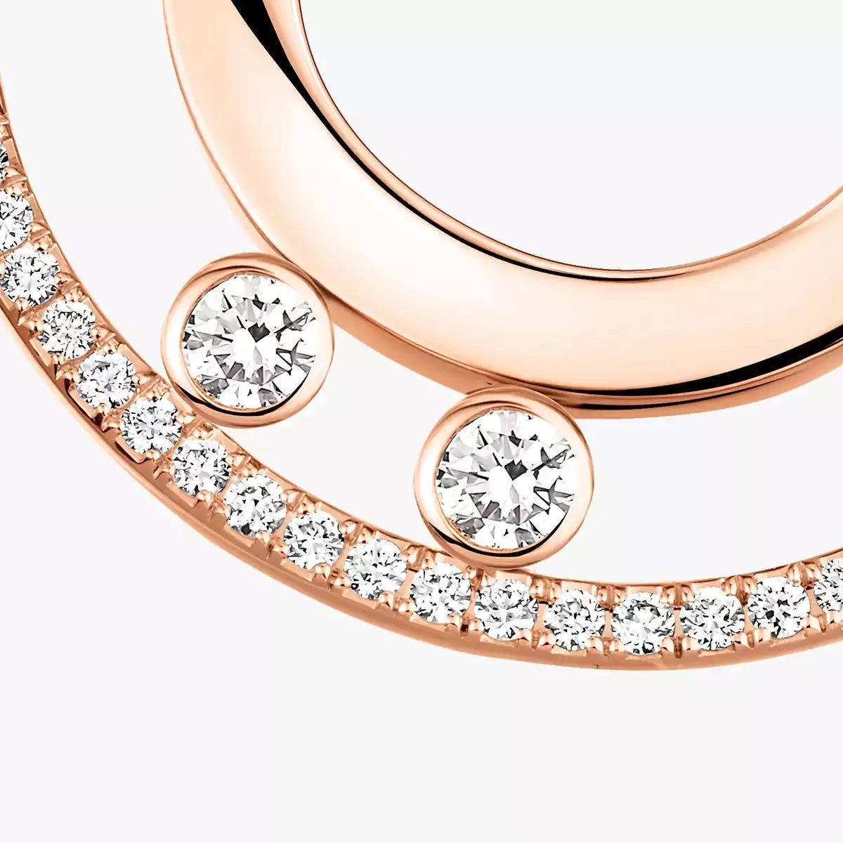 [Dream ]Move Romane Small Diamond Hoop Earrings