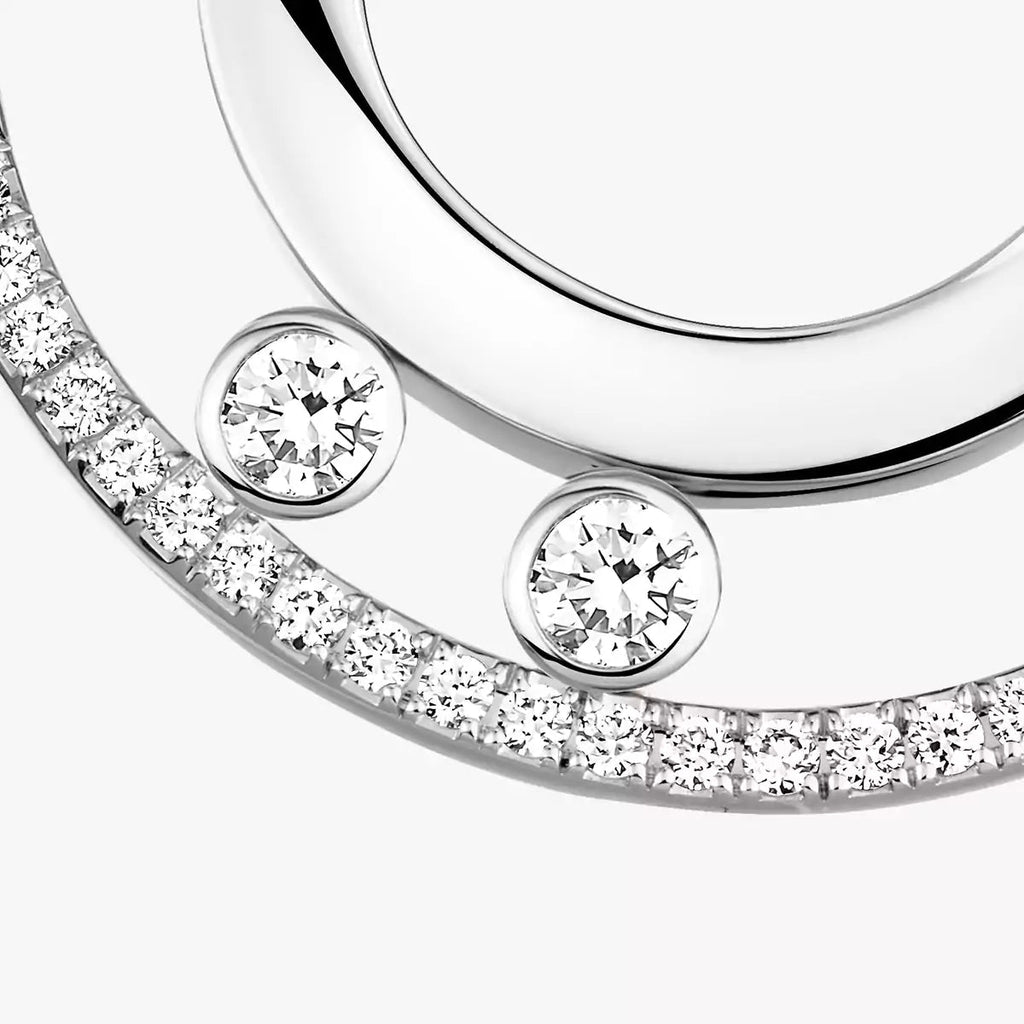[Dream ]Move Romane Small Diamond Hoop Earrings