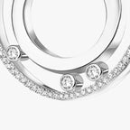 [Dream ]Move Romane Small Diamond Hoop Earrings