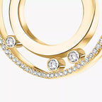 [Dream ]Move Romane Small Diamond Hoop Earrings