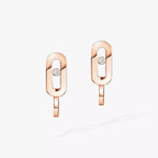 [Dream ]Diamond Mini Hoop Earrings Move Classique