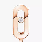 [Dream ]Diamond Mini Hoop Earrings Move Classique