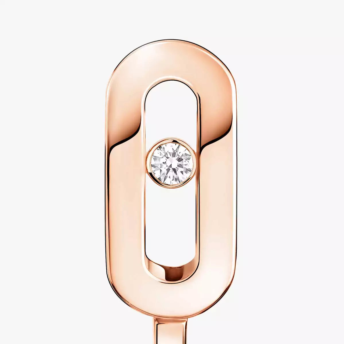 [Dream ]Diamond Mini Hoop Earrings Move Classique