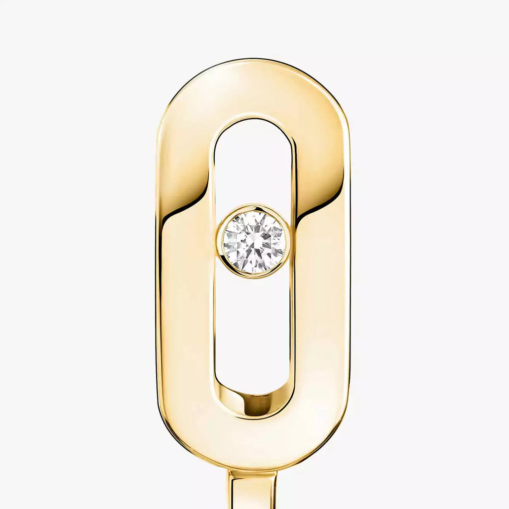[Dream ]Diamond Mini Hoop Earrings Move Classique