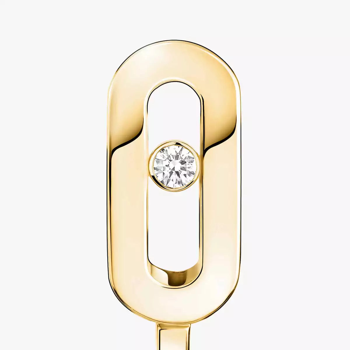 [Dream ]Diamond Mini Hoop Earrings Move Classique