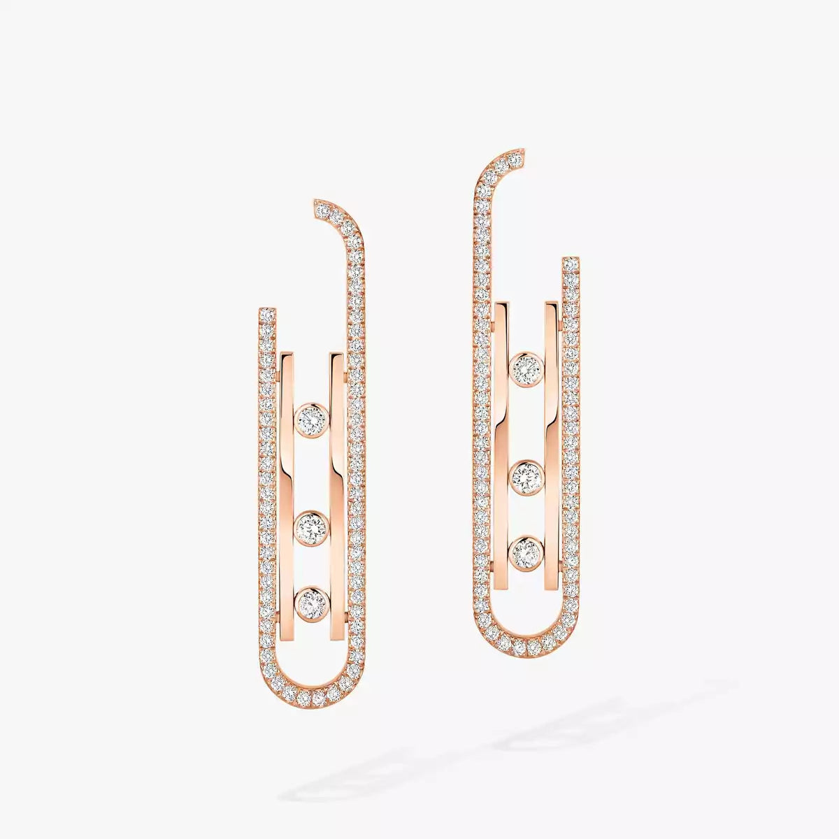 [Dream ]Diamond Pendant Earrings Move 10Th