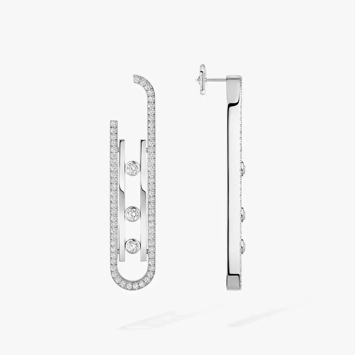 [Dream ]Diamond Pendant Earrings Move 10Th