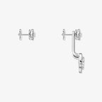 [Dream ] My Twin Trio  Diamond Earrings