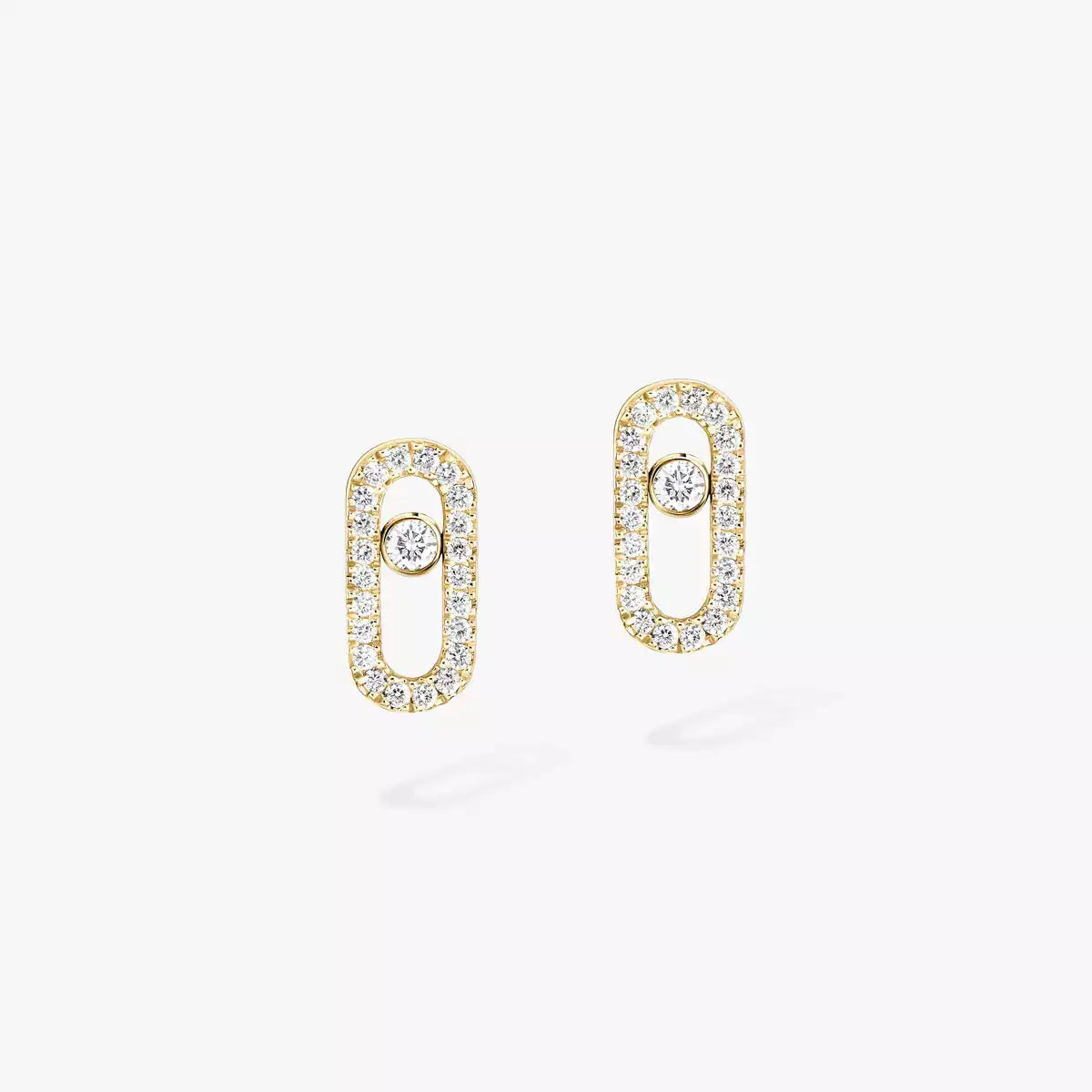 [Dream ]Move Uno Diamond Earrings