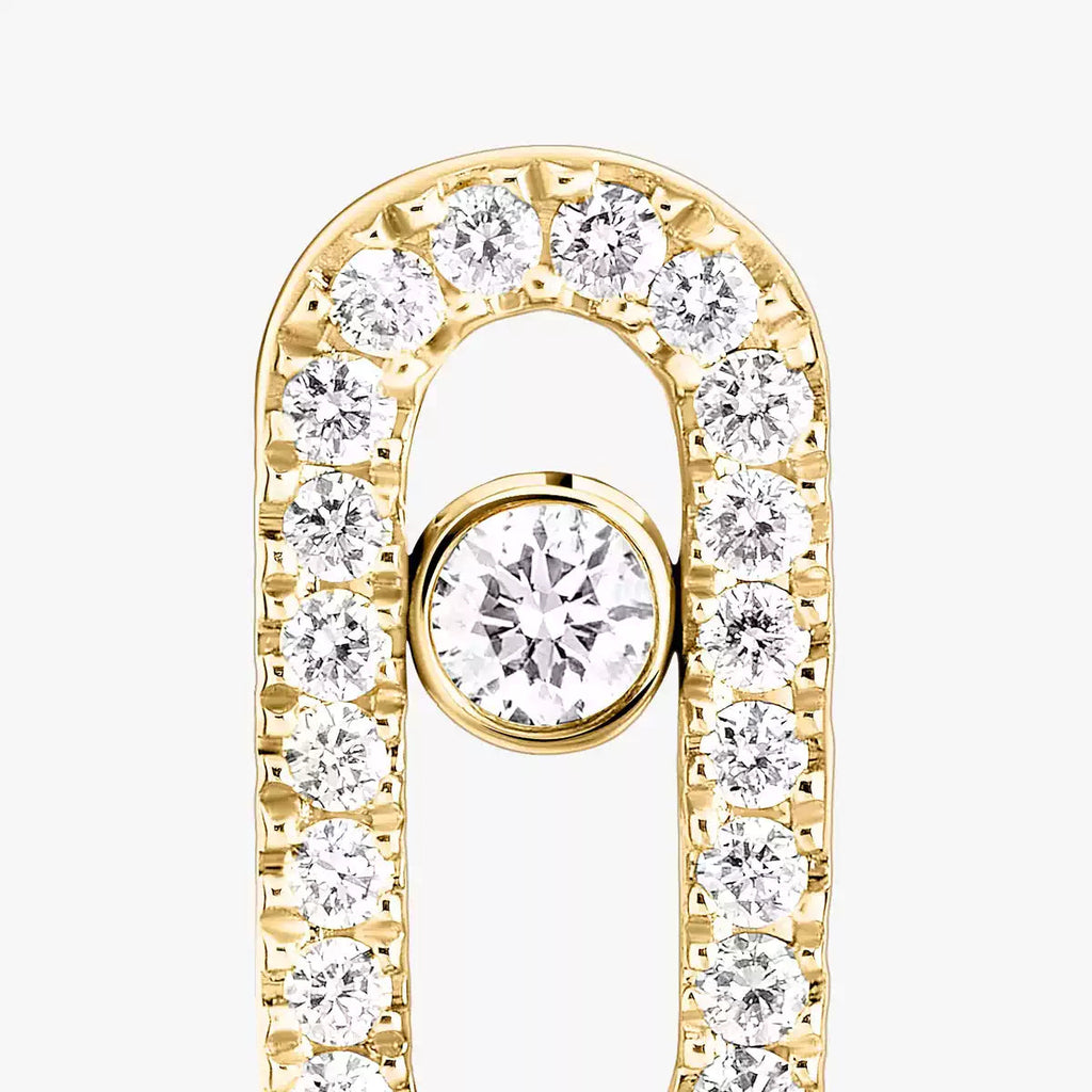 [Dream ]Move Uno Diamond Earrings
