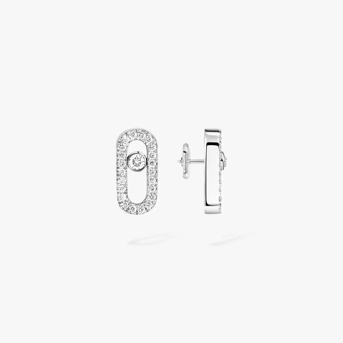 [Dream ]Move Uno Diamond Earrings