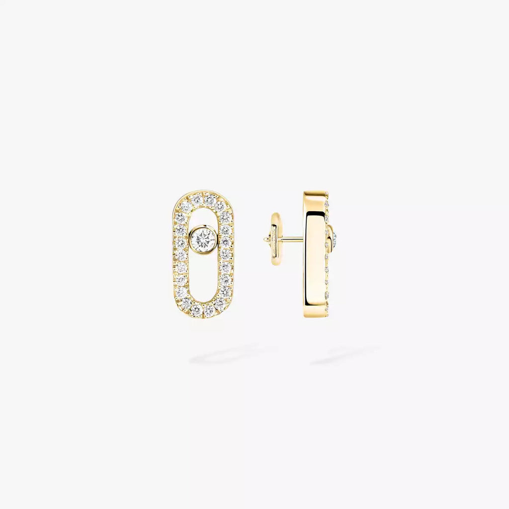 [Dream ]Move Uno Diamond Earrings