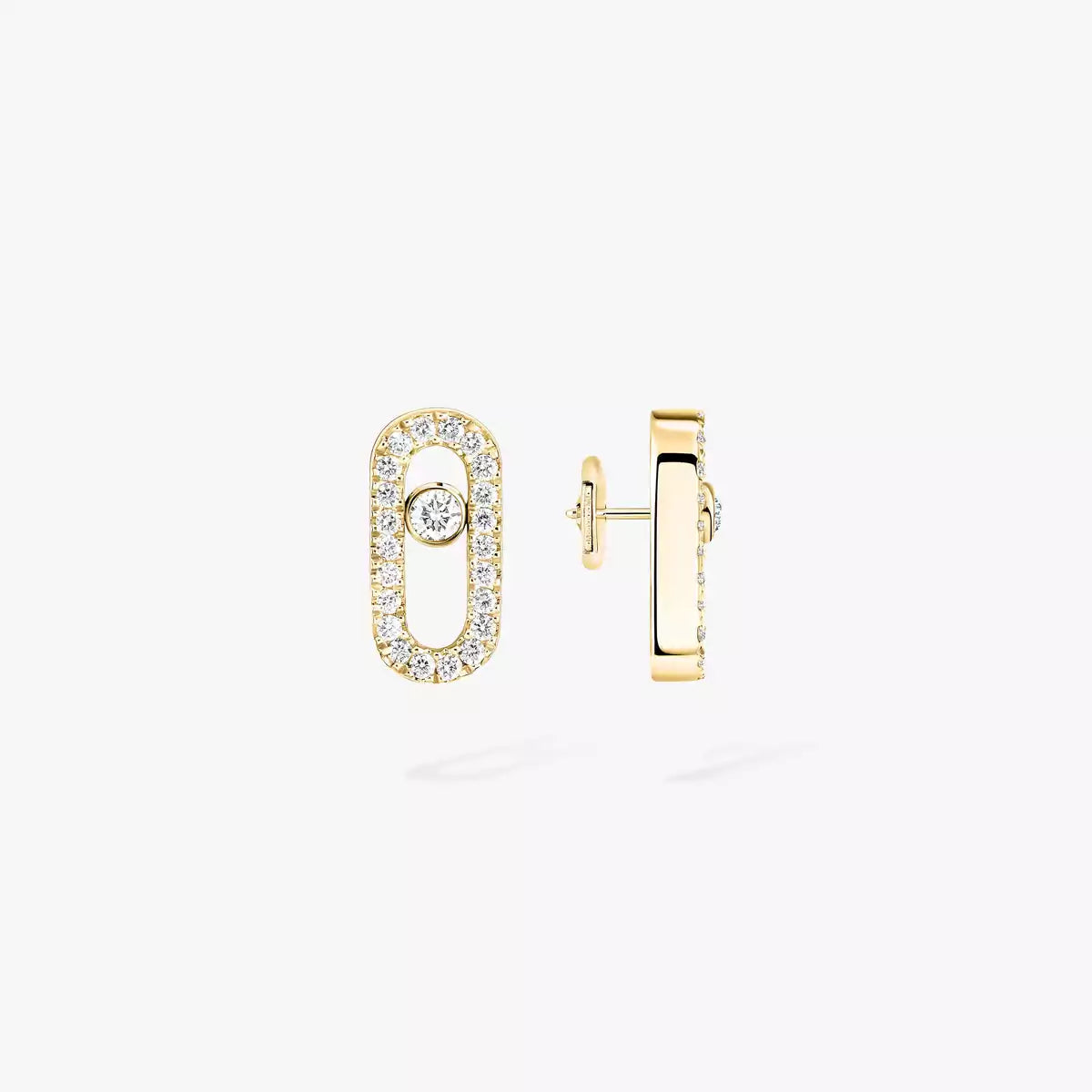 [Dream ]Move Uno Diamond Earrings