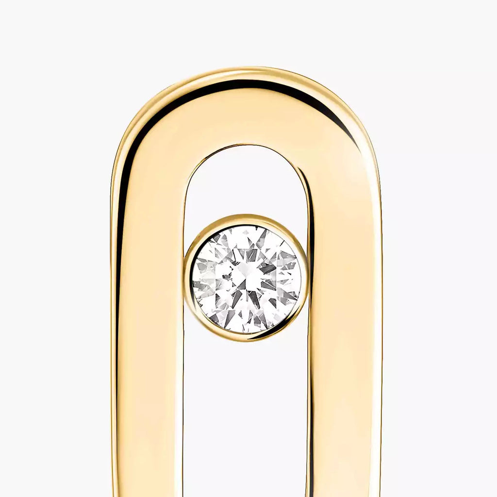 [Dream ]Move Uno Diamond Stud Earrings