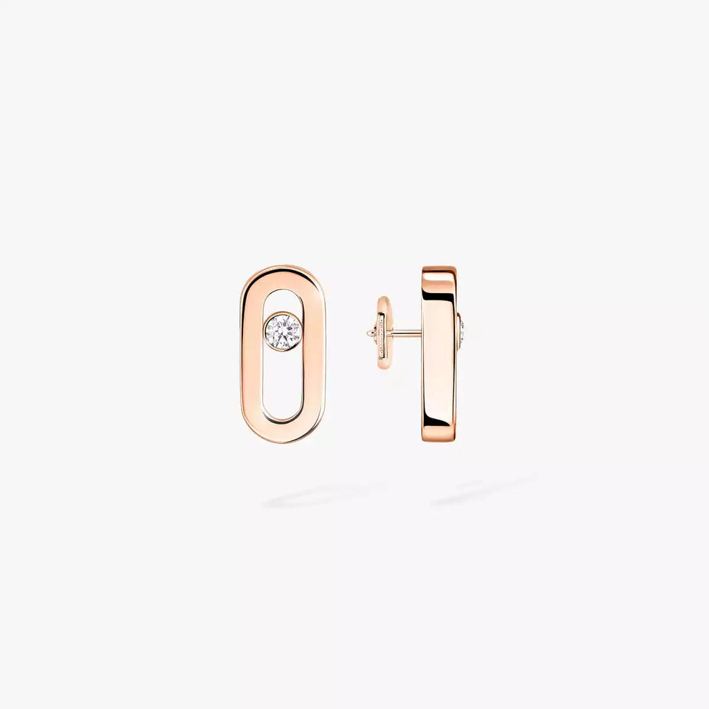 [Dream ]Move Uno Diamond Stud Earrings
