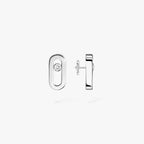 [Dream ]Move Uno Diamond Stud Earrings