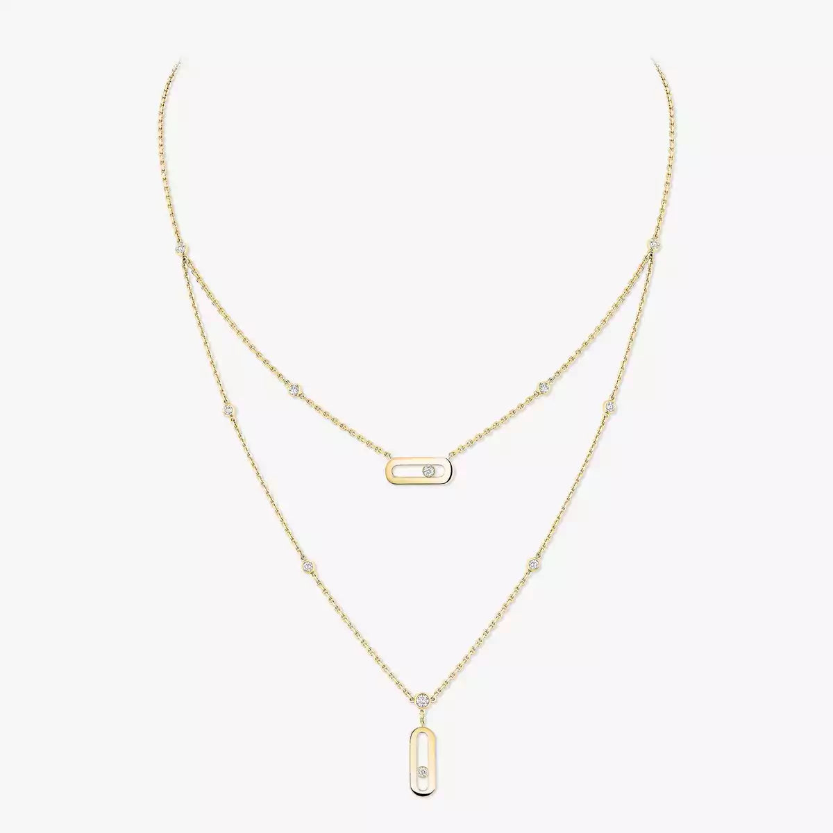 [Dream ] Move Uno Diamond Necklace