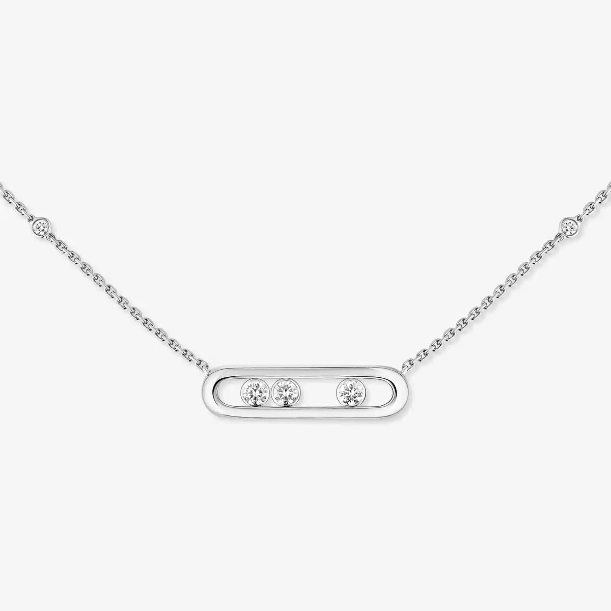 [Dream ] Baby Move Gold Diamond Necklace
