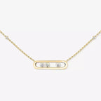 [Dream ] Baby Move Gold Diamond Necklace