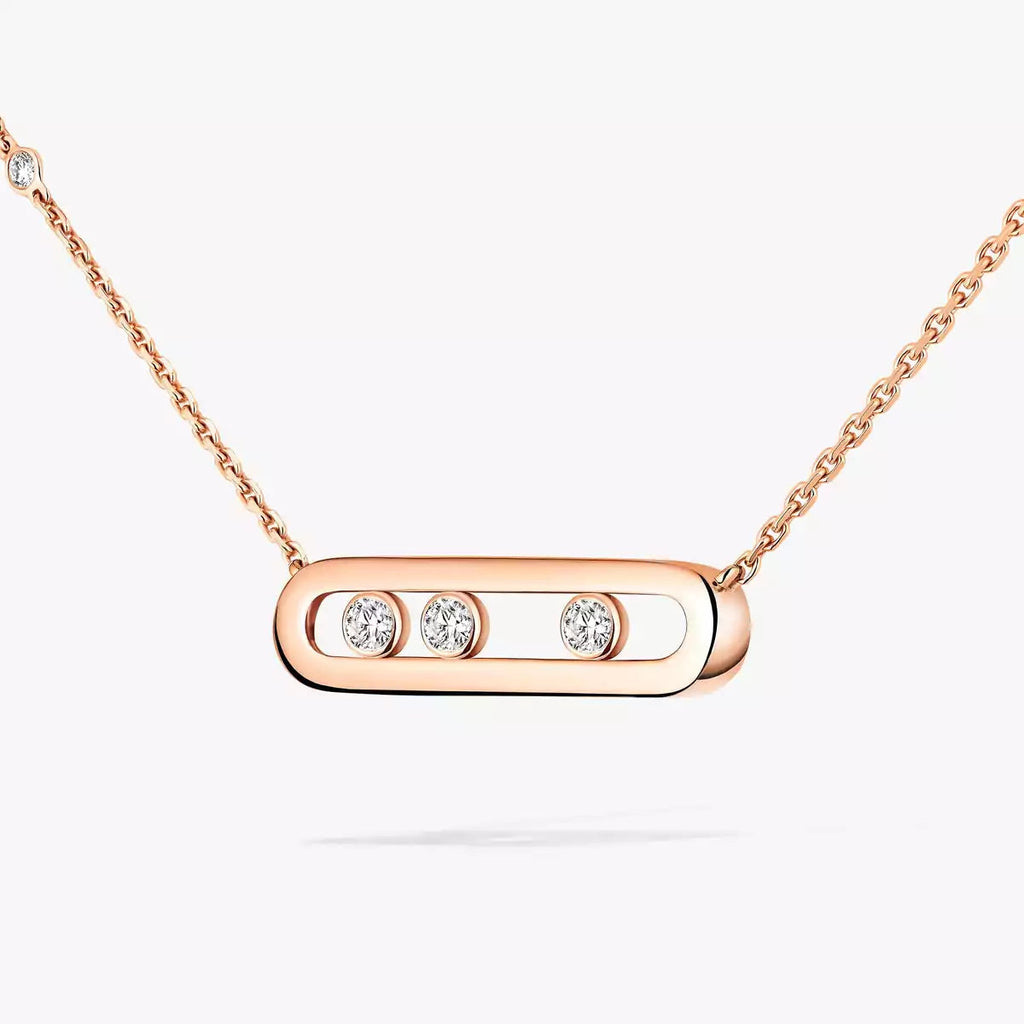 [Dream ] Baby Move Gold Diamond Necklace