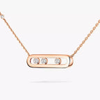 [Dream ] Baby Move Gold Diamond Necklace