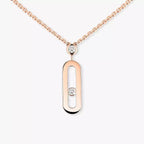 [Dream ] Move Uno Gold Diamond Long Necklace