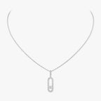 [Dream ]Move Uno Diamond Necklace in Rose Gold