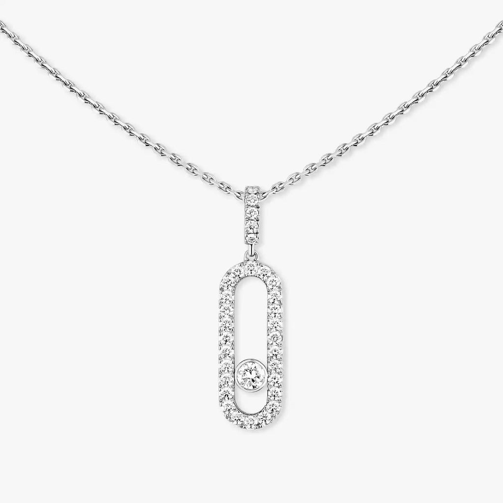 [Dream ]Move Uno Diamond Necklace in Rose Gold