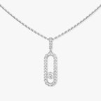[Dream ]Move Uno Diamond Necklace in Rose Gold